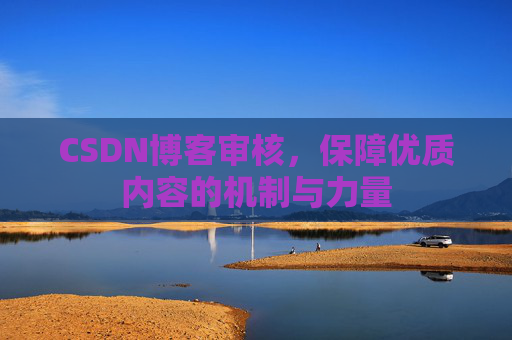 CSDN博客审核，保障优质内容的机制与力量
